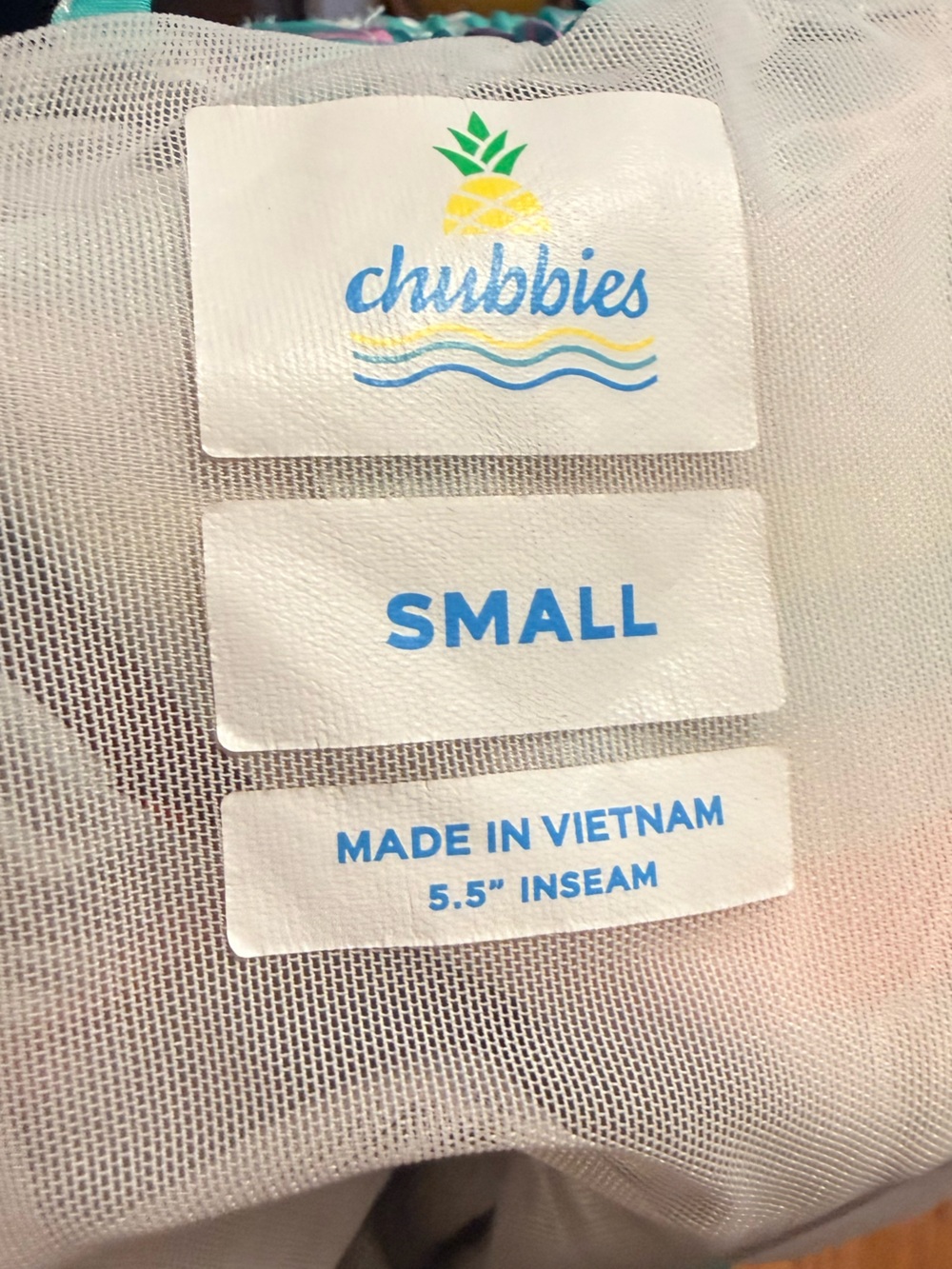 Chubbies Small Multicolor Swim Trunks - Picture 2 of 6